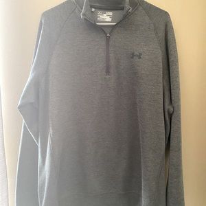 Mens UA half zip sweatshirt